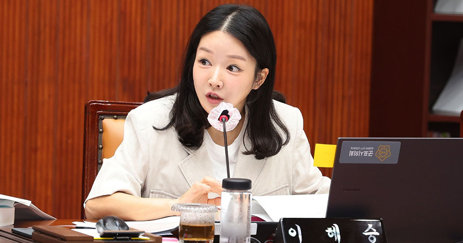 군포시의회 이혜승 의원 사진